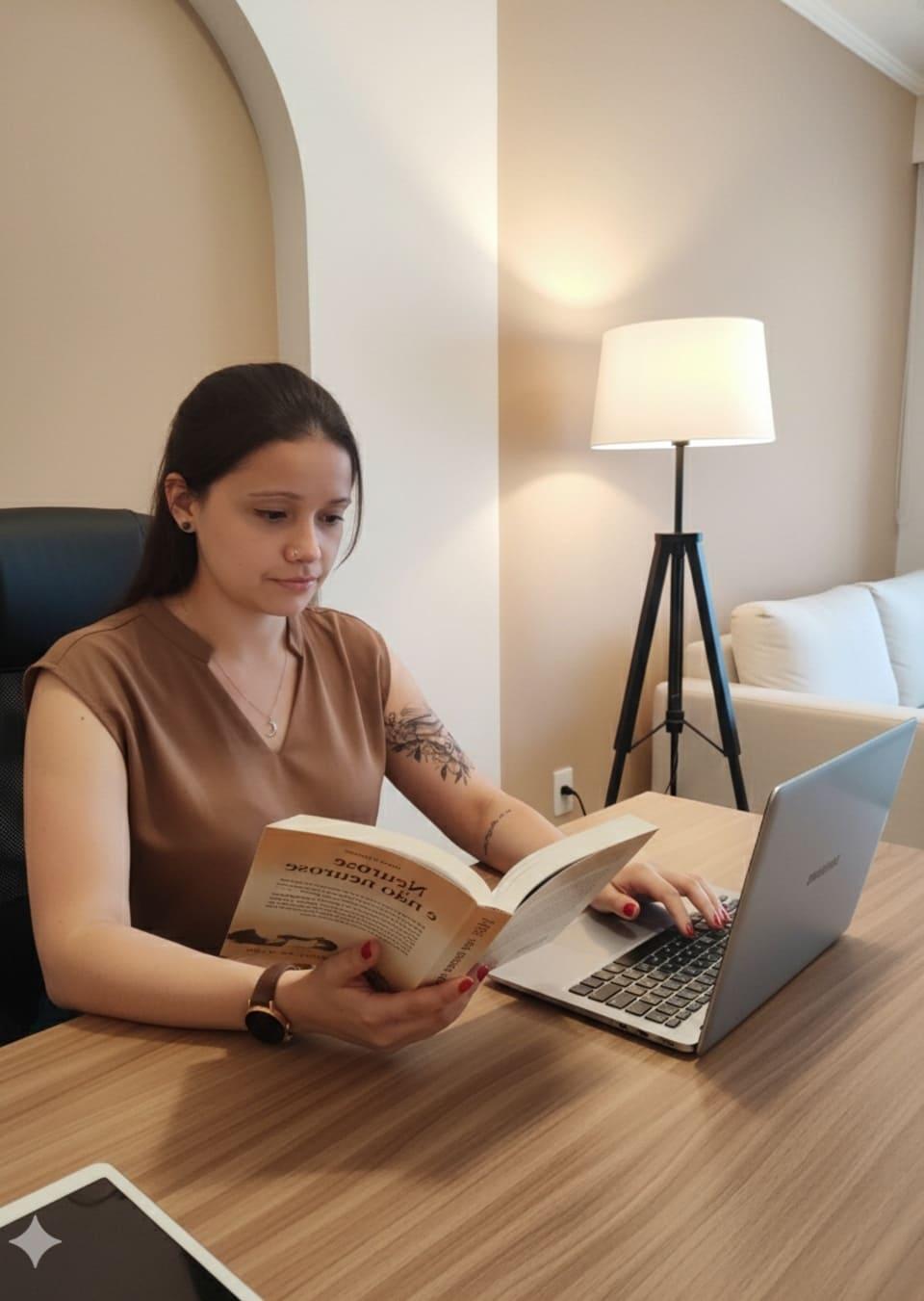 Retrato de Gabriela Nunes - Ansiedade e Psicossomática